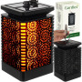 Светодиодный фонарь на солнечных панелях Glamour Garden Solar Lamp Black